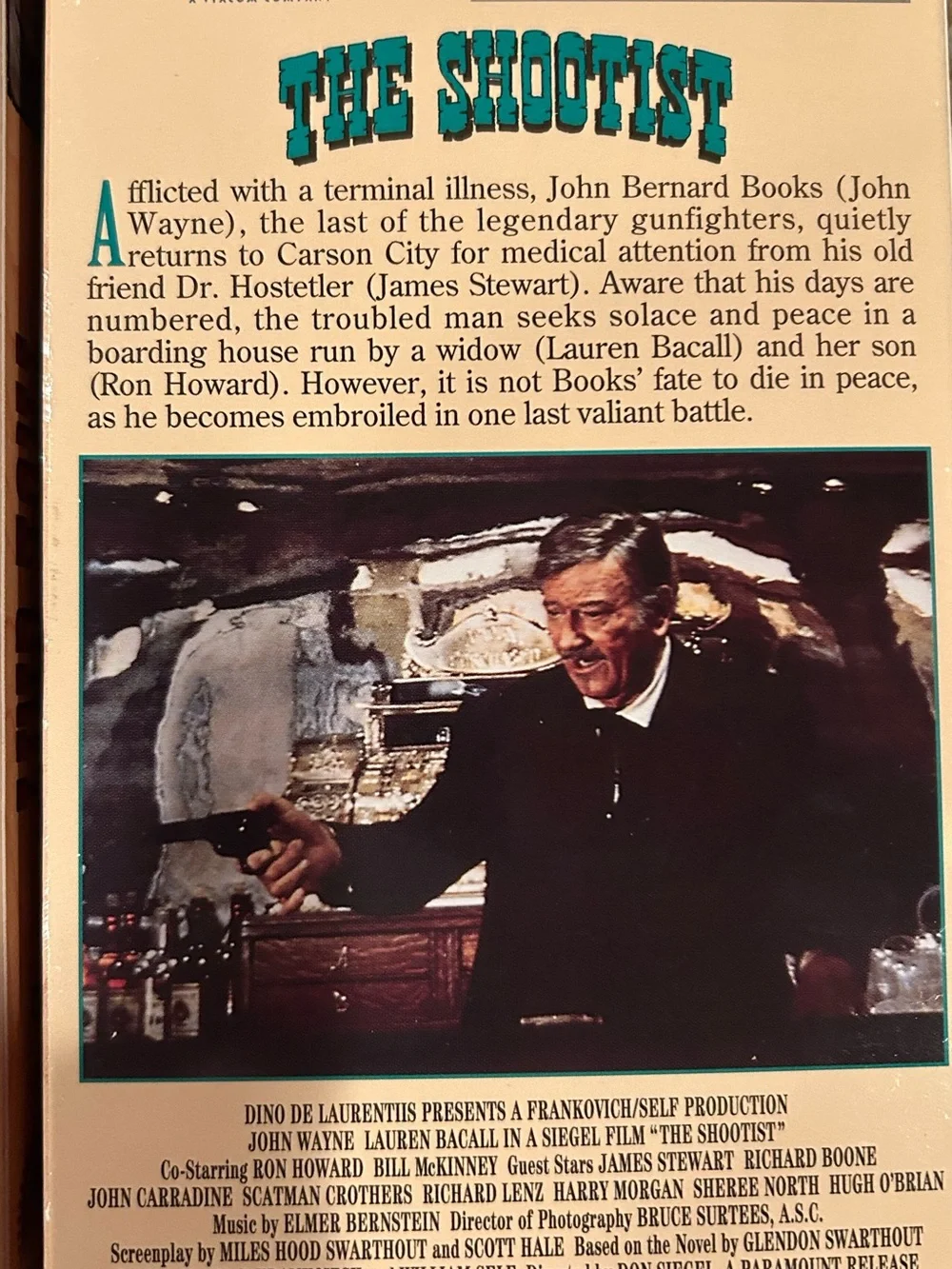 The Best of John Wayne VHS Box Set 4 Films 1992 Paramount Studios